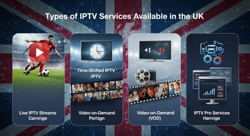 Types of IPTV Services Available in the UK