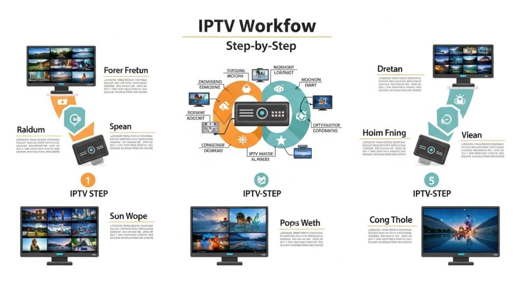 The IPTV Workflow: Step-by-Step