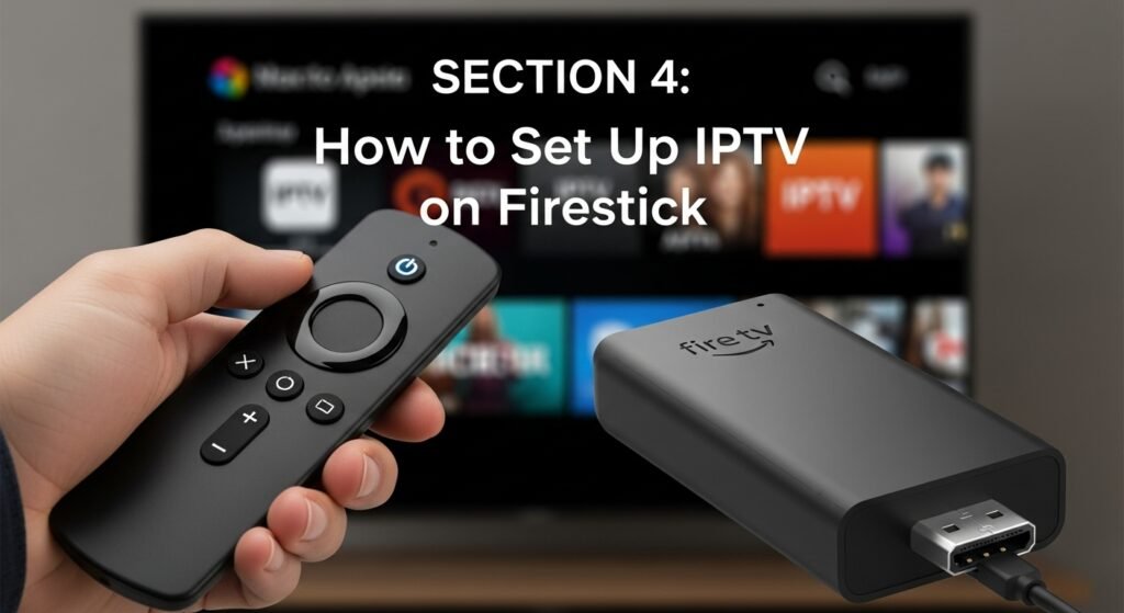 SECTION 4: How to Set Up IPTV on Firestick