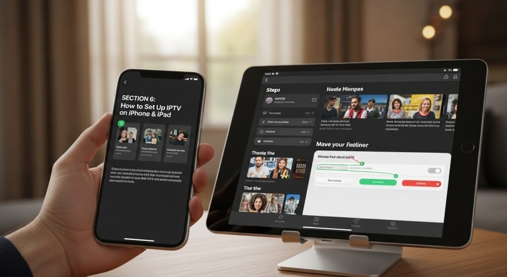 SECTION 6: How to Set Up IPTV on iPhone & iPad