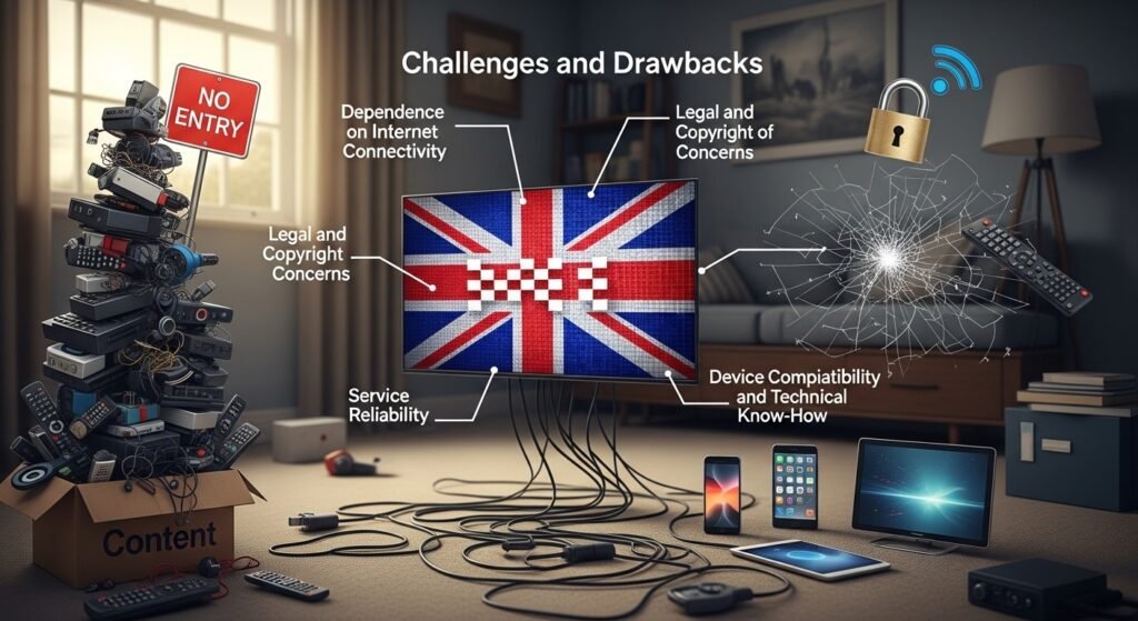 Challenges and Drawbacks of IPTV in the United Kingdom