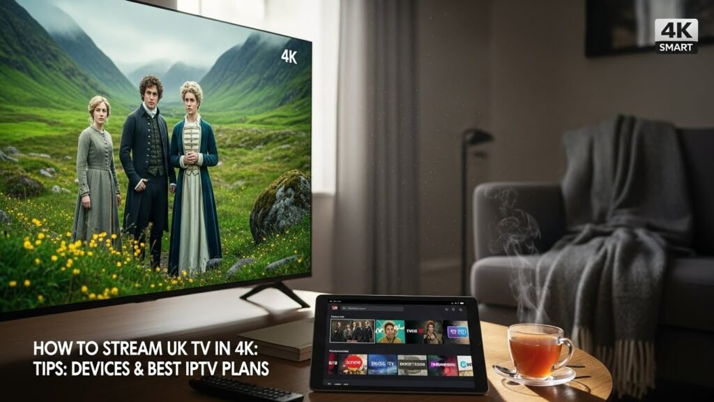 Stream UK TV in 4K