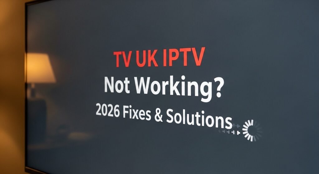 Fix UK IPTV Issues