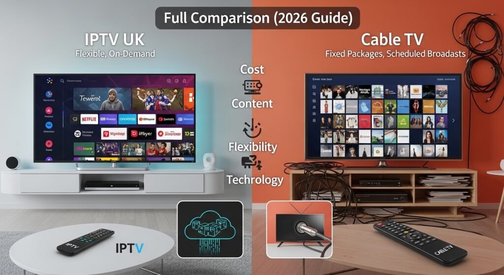 IPTV UK vs Cable